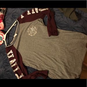 PINK half sleeve top!
